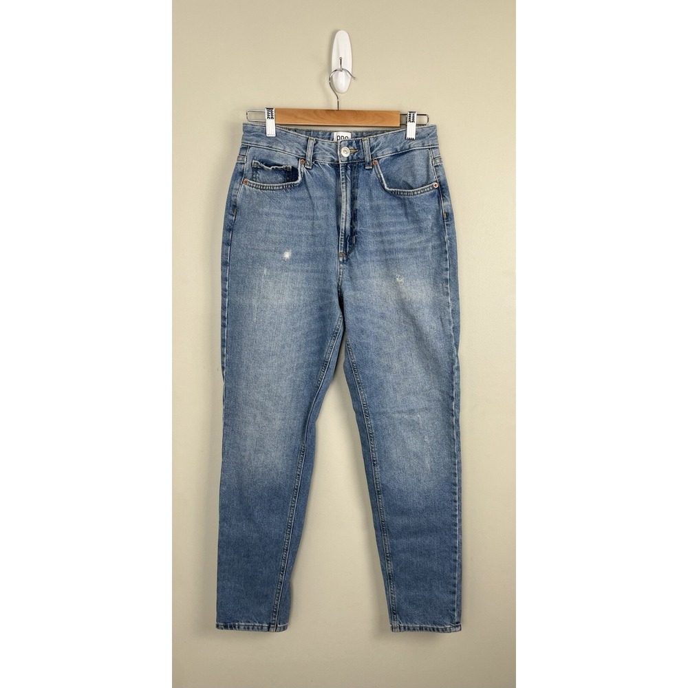 Urban Outfitters Women's BDG High Rise Distressed‎ Mom Jeans Size 27 #URB1232